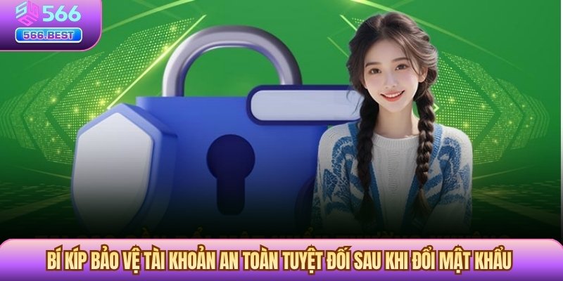 Bảo về tài khoản an toàn tuyệt đối sau khi đổi mật khẩu